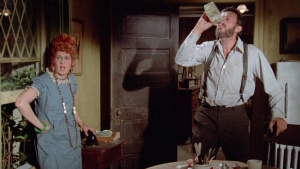 Shanks (1974): "Will you stop screaming, Barton! And don’t drink like a pig…goddamnit." Mrs. and Mr. Barton (Tsilla Chelton and Philippe Clay).